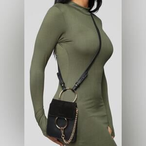 Chloe Black Faye small bracelet bag EUC with dust bag